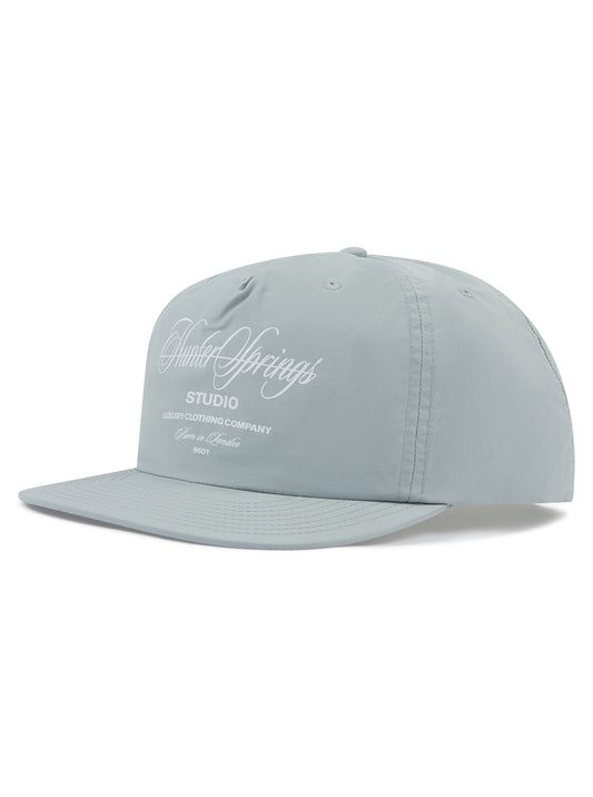 Nylon Core Cap - Grey / White