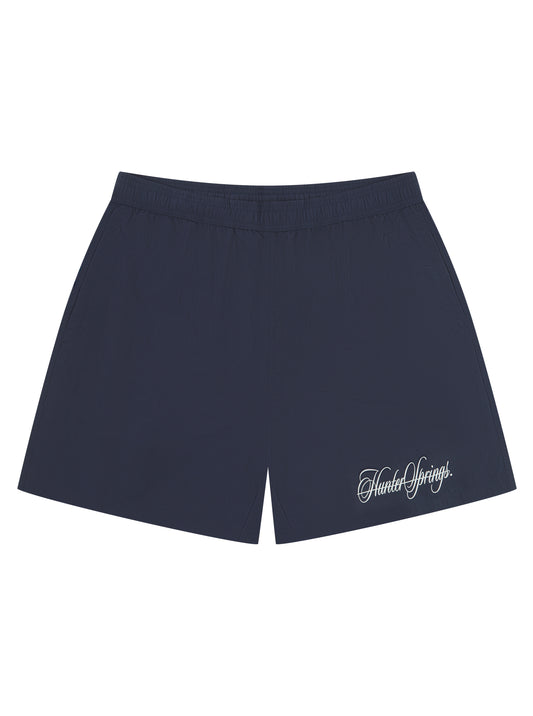 Midnight Navy Nylon Core Shorts